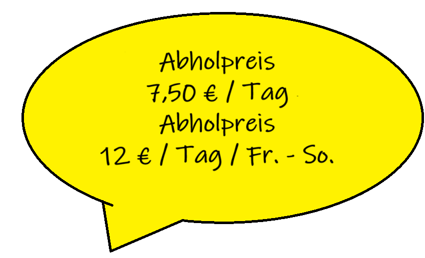 Preisschild 15L Perkulator